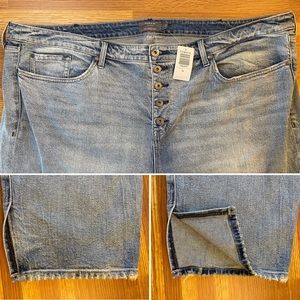 TORRID Sz 26R Mom Straight Vintage Stretch High-Rise Jean